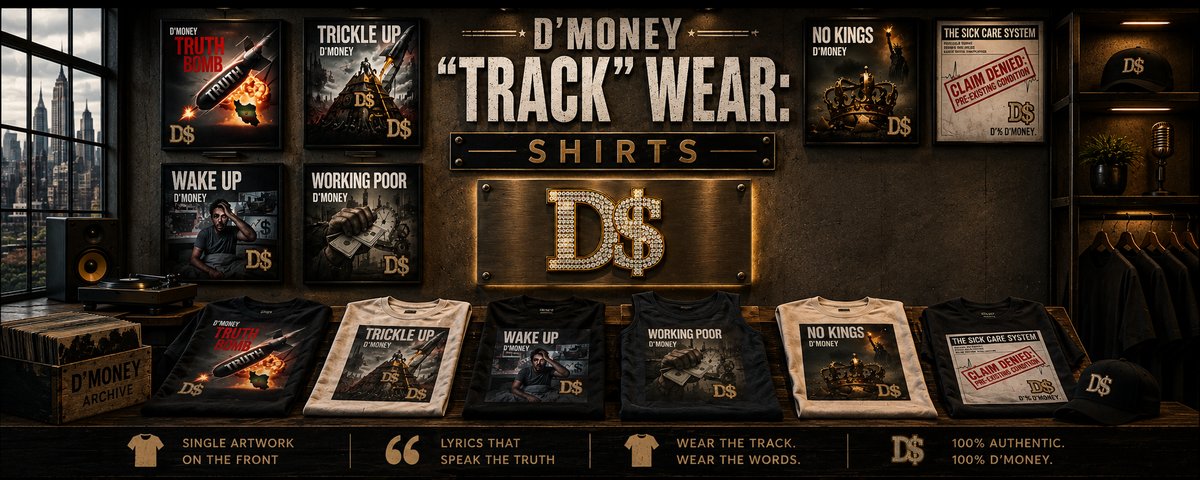 D'MONEY Track Wear Shirts Collection