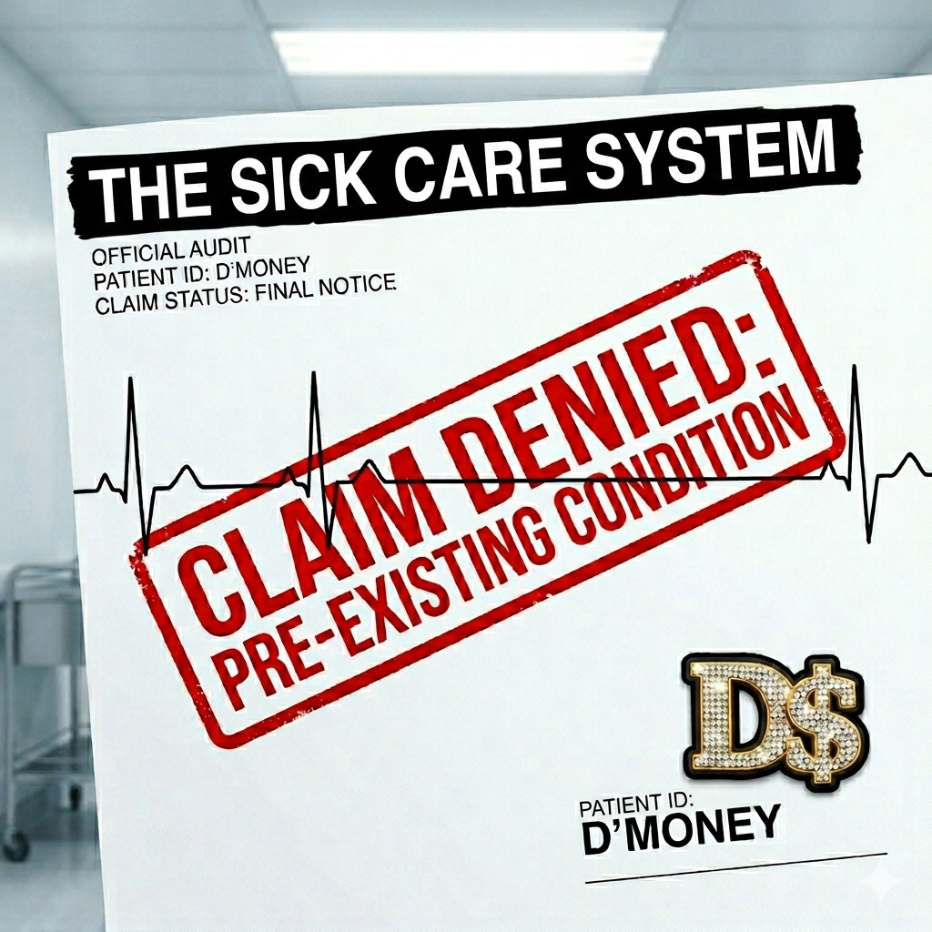 D'Money "The Sick Care System" Digital Single | The Music Vault Collection
